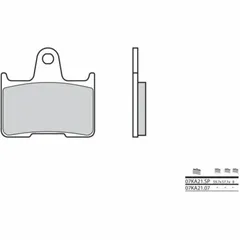 BREMBO Street Carbon Keramik Bremsbeläge - 07KA2107
