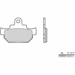 BREMBO Street Carbon Keramik Bremsbeläge - 07SU0904 für Suzuki GZ125MARAUDER, GZ250MARAUDER, LS650SAVAGE Maico GM250STAR