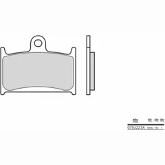 BREMBO Street Sintermetall Bremsbeläge - 07SU22SA für Suzuki GSF1200BANDIT, RF900