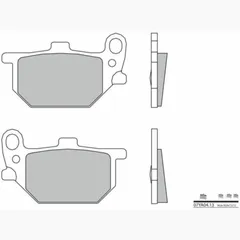 BREMBO Street Carbon Keramik Bremsbeläge - 07YA0413 für Yamaha RD250, RD400, XS250