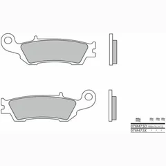 BREMBO Off-Road Sintermetall Bremsbeläge - 07YA47SX für Yamaha WR250, WR450F, YZ125 Fantic XE125, XX125
