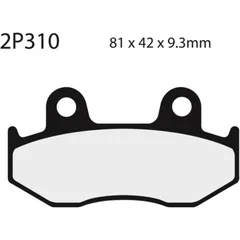 NISSIN Street Halbmetallische Bremsbeläge - 2P-310NS für Suzuki AN250BURGMAN, AN400BURGMAN