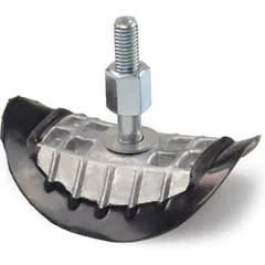 TECNIUM Reifenhalter Aluminium gummiert Hinterrad - 2,15"