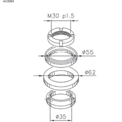 BUZZETTI Lenkkopflagern für Peugeot GEOPOLIS1254T, GEOPOLIS4004T, SATELIS1254T