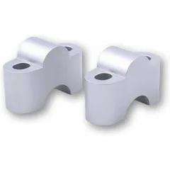 LSL Bar Mounts Ø22,2mm +25mm Silver