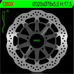 NG BRAKES Bremsscheibe - 1260XG für Triumph SPEEDTRIPLE1050, TIGER1050