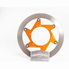 BERINGER Aeronal Bremsscheibe, Edelstahl, schwimmend- orange KT6LGOMMI für Husqvarna, KTM, für: Gas Gas