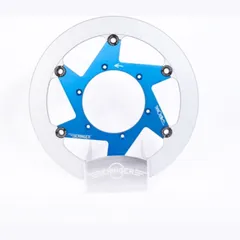 BERINGER Aeronal Bremsscheibe, Gusseisen, schwimmend - blau Y21LGBLF für Yamaha TT-R125, WR450F, YZ125 Fantic XE125, XX125