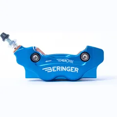 BERINGER Aerotec® MX Left Axial Bremssattel 4-Kolben Blau für TM Racing MX85