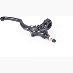 BERINGER Classic Hauptbremszylinder axial Ø 17,5 mm Behälter getrennt schwarz (Hebel Typ A - 16 cm schwarz) für Suzuki VS600INTRUDER