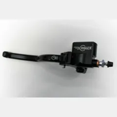 BERINGER Classic Hauptkupplungszylinder axial Ø 20,5 mm Behälter integriert schwarz (Hebel axial Typ A - 16 cm schwarz) für Kawasaki, Yamaha, Suzuki