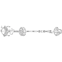 WSM for: Yamaha GP 800 Turbine repair kit