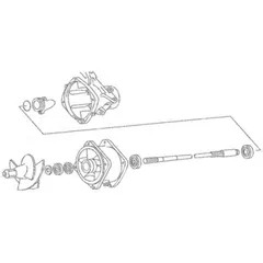 WSM for: Yamaha Super Jet 650 Turbine repair kit