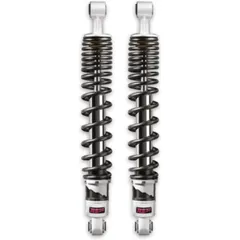 MALOSSI Twin Rear Shock Absorbers - Black for Piaggio BEVERLY400, BEVERLY500