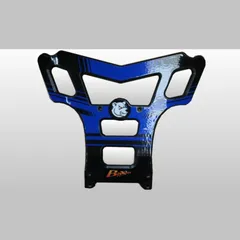 AXP Baxper Front-Bumper aus HDPE - schwarz/blau für: Yamaha YFZ450R