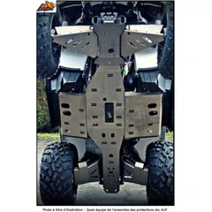 AXP Unterfahrschutz mittig - Aluminium 4 mm für: Polaris Sportsman 750 für SPORTSMAN570