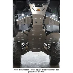 AXP Unterfahrschutz mittig - Aluminium 6 mm für: Yamaha Grizzly 700