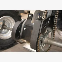 AXP Rear skid plate - HDPE 6mm for: Yamaha YFZ450R AX1239