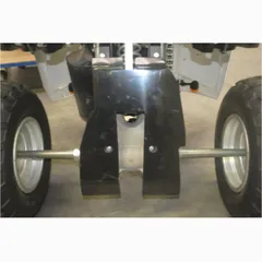 AXP Rear skid plate - HDPE 10mm for: Yamaha YFM700R for YFM700RAPTOR