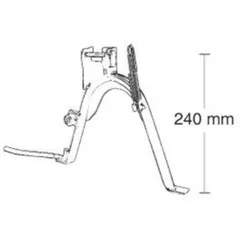 BUZZETTI Central stand for Italjet, MBK, Yamaha