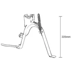 BUZZETTI Central stand for MBK OVETTO2T Yamaha JOG50