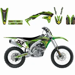BLACKBIRD Rockstar Energy Deko-Kit für Kawasaki KX250F