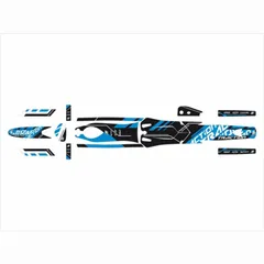 BLACKBIRD Traction Stickers Kit for: Sherco ST125/200/290/300 for ST1.25, ST2.0, ST2.5