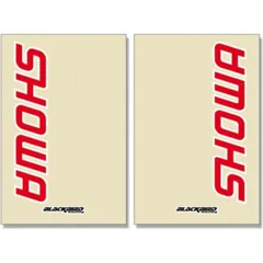BLACKBIRD Showa Fork Graphic Kit Clear