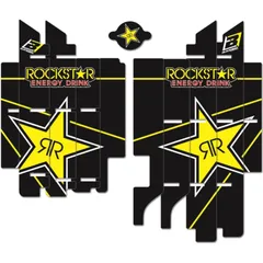 BLACKBIRD Rockstar Energy Radiator Louvers Graphic Kit for: Suzuki RM-Z450