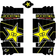 BLACKBIRD Rockstar Energy Radiator Louvers Graphic Kit for: Husqvarna TC/FC for FC250, FC350, FC450