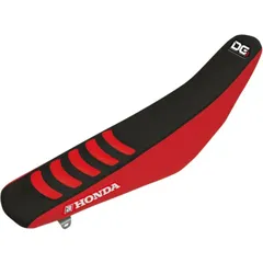 Sitzüberzug Schwarzbird Double Grip 3 schwarz/rot für: Honda für CR125R, CR250R, CRF450R