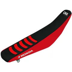 BLACKBIRD Double Grip 3 Black/Red Seat Cover for: Honda CRF450R/RX for CRF250L, CRF250R, CRF250X
