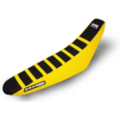 BLACKBIRD Zebra Seat Cover black/yellow for: Suzuki RM-Z250