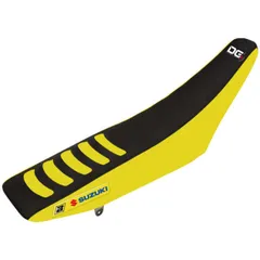 BLACKBIRD Double Grip 3 Seat Cover Yellow/Black for: Suzuki RM-Z450