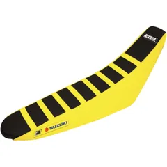 BLACKBIRD Zebra Seat Cover Yellow/Black for: Suzuki RM-Z450 for RM-Z250