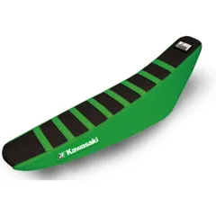 BLACKBIRD Zebra Seat Cover Black/Green for: Kawasaki KX-F250 /450 for KX250F, KX450F