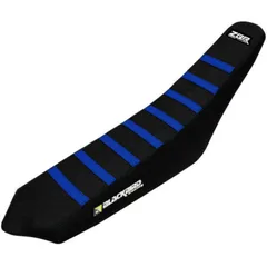 BLACKBIRD Zebra Seat Cover Black/Blue for: Sherco SE/SEF 250/300 for 250SEF-R, 250SEF-R, 250SE-R