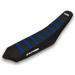 BLACKBIRD Zebra Black/Blue Seat Cover for: Sherco SE/SEF/SE-R/SEF-R for 125SE-R, 250SEF-R, 250SE-R