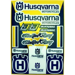 BLACKBIRD Stickers Kit for: Husqvarna