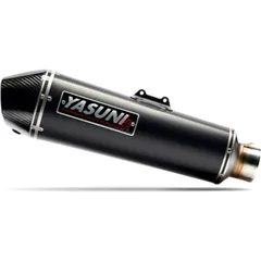 YASUNI 4 Black Edition Full Exhaust System - Carbon for Aprilia, Gilera, Piaggio
