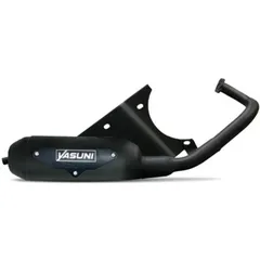 YASUNI Eco Full Exhaust System - Steel Black for Kymco DINK50, DINKCLASSIC50, HEROISM50 SYM JET502T
