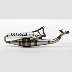 YASUNI Z series komplette Auspuffanlage - Aluminium für Benelli, Malaguti, Italjet