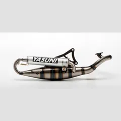 YASUNI R series komplette Auspuffanlage - Aluminium für Benelli, Malaguti, Italjet