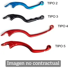 Lever type 3 for master cylinder. Blau color. (MLE3BL)