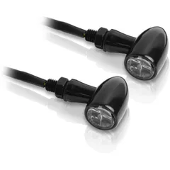 V PARTS Blinker LED Aluminium klar universell für Triumph, Ducati, Yamaha