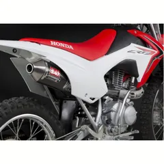 YOSHIMURA Enduro RS2 Stainless Steel Full System/Carbon Slip-On/Stainless Steel End Cap for: Honda CRF125F for Honda CRF125F