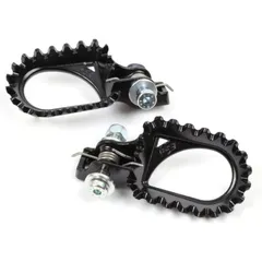 S3 Hard Rock Fußrasten Position hinten +10mm Stahl schwarz für Beta, für: Gas Gas, Sherco