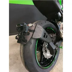 ACCESS DESIGN Kennzeichenhalter auf Radhöhe schwarz für Kawasaki Z900 Z900RS