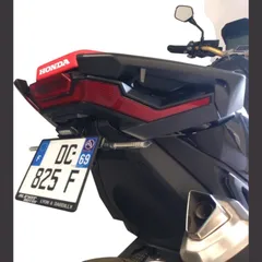 V PARTS License Plate Holder Black for: Honda X-ADV for X-ADV750