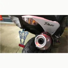 V PARTS Kennzeichenhalter schwarz für: Yamaha T-Max 530 für T-MAX530